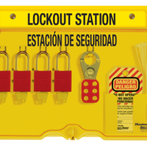 Estación de bloqueo - almacenaje de elemtos de Lockout-Tagout