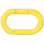 Eslabón de cadena en PVC para marcaje y balizamiento