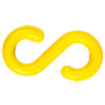 Gancho de PVC para cadenas de marcaje y balizamiento