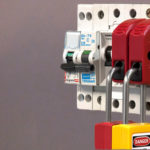 Minibloqueo universal para disyuntores tipo ISO / DIN