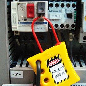 Aplicación en guardamotor Telemecanique.