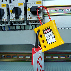 Aplicación en rueda. Bloqueo con la minialdaba dieléctrica