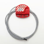 CabLocks - Bloqueo de Válvulas y Disyuntores mediante un cable de acero y un bloqueador de Xenoy