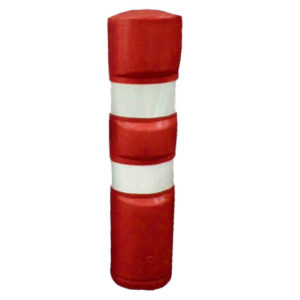 Hito Rojo - Poste de delimitación especialmente indicado para zonas de tráfico. muy resistente a la intempérie