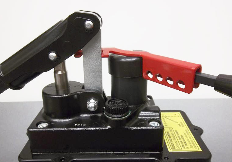 Rotor de parque eólico después del bloqueo seguro ofrecido por WindLoto en la posición de 45º