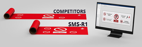 SMS-R1 Impresora multicolor con sistema de recorte - Imagen 4