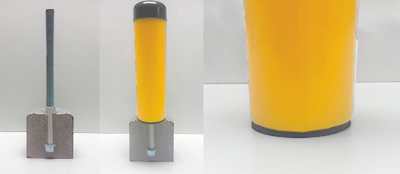 Fases montage del Bolardo