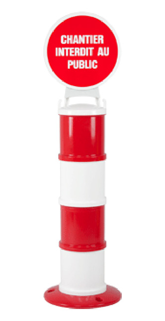 Baliza-cartel-advertencia