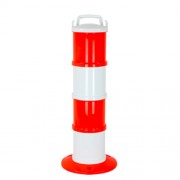 baliza-clasica-naranja-fluor-blanca