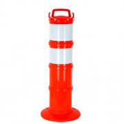 baliza-reflectante-naranja-fluorescente-2bandas