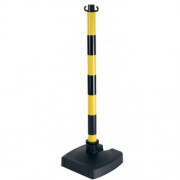 poste-bi-pose-negro-amarillo