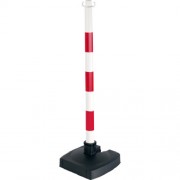 poste-bi-pose-rojo-blanco