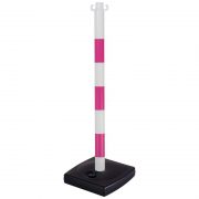 poste-pvc-base-4kg-blanco-rosa