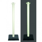 Poste-PVC-base-3kg-blanco-fotoluminiscente