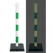 Poste-PVC-base-3kg-verde-fotoluminiscente