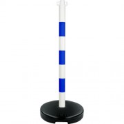 Poste-PVC-base-9kg-azul-blanco