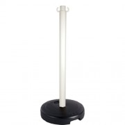 Poste-PVC-base-9kg-blanco
