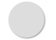 Forma de circulo para la señal distancia de seguridad