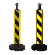 postes-alta-visibilidad-negro-amarillo