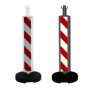 postes-alta-visibilidad-rojo-blanco