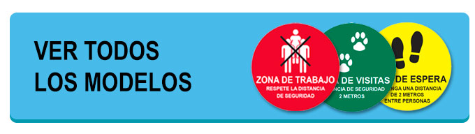 Ver todos los modelos de señales para suelo de distancia de seguridad en Siste-Soft