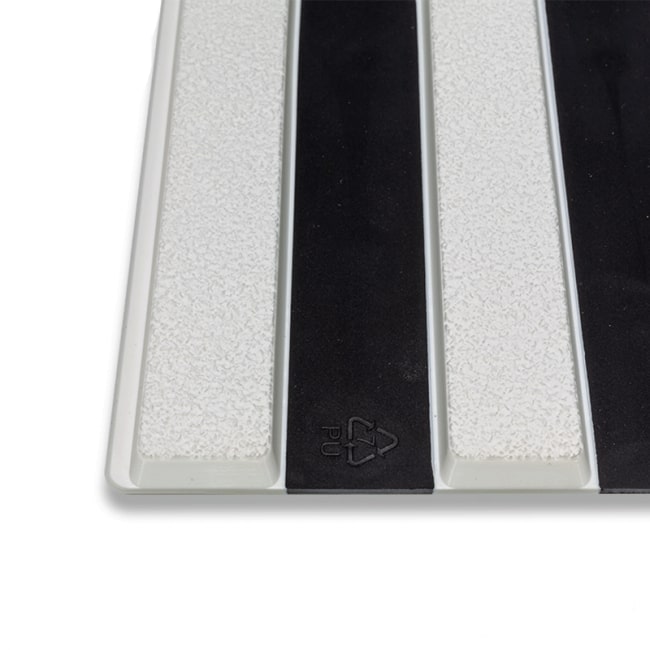 Detalle guía táctil de encaminamiento