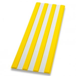 Guía de encaminamiento amarillo/gris