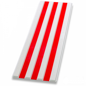 Guía de encaminamiento blanco/rojo